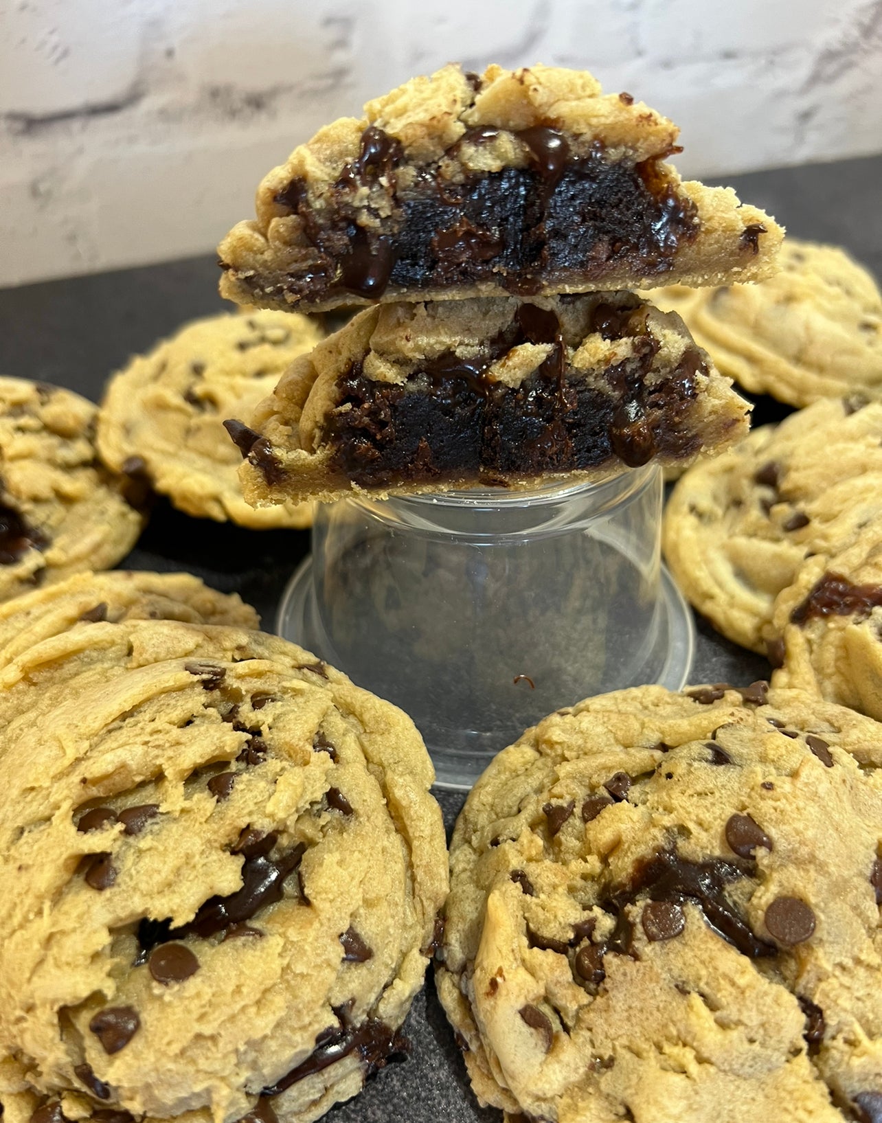 Stuffed chocolate chip cookies