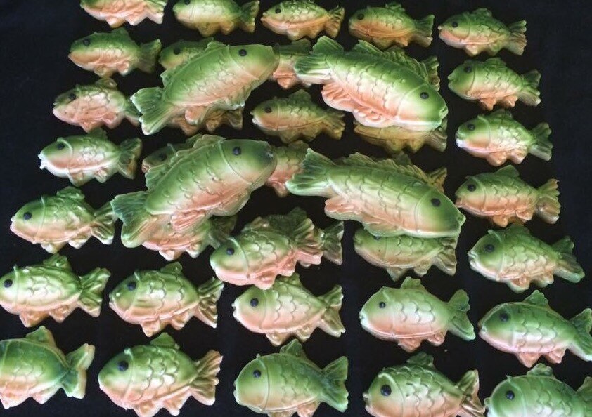 Gone Fishing Bass Cookies, Birthday, Fathers Day, Retirement Gift