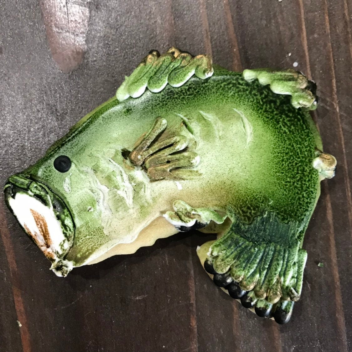 Fishing Bass Cookies, Birthday, Fathers Day, Retirement Gift
