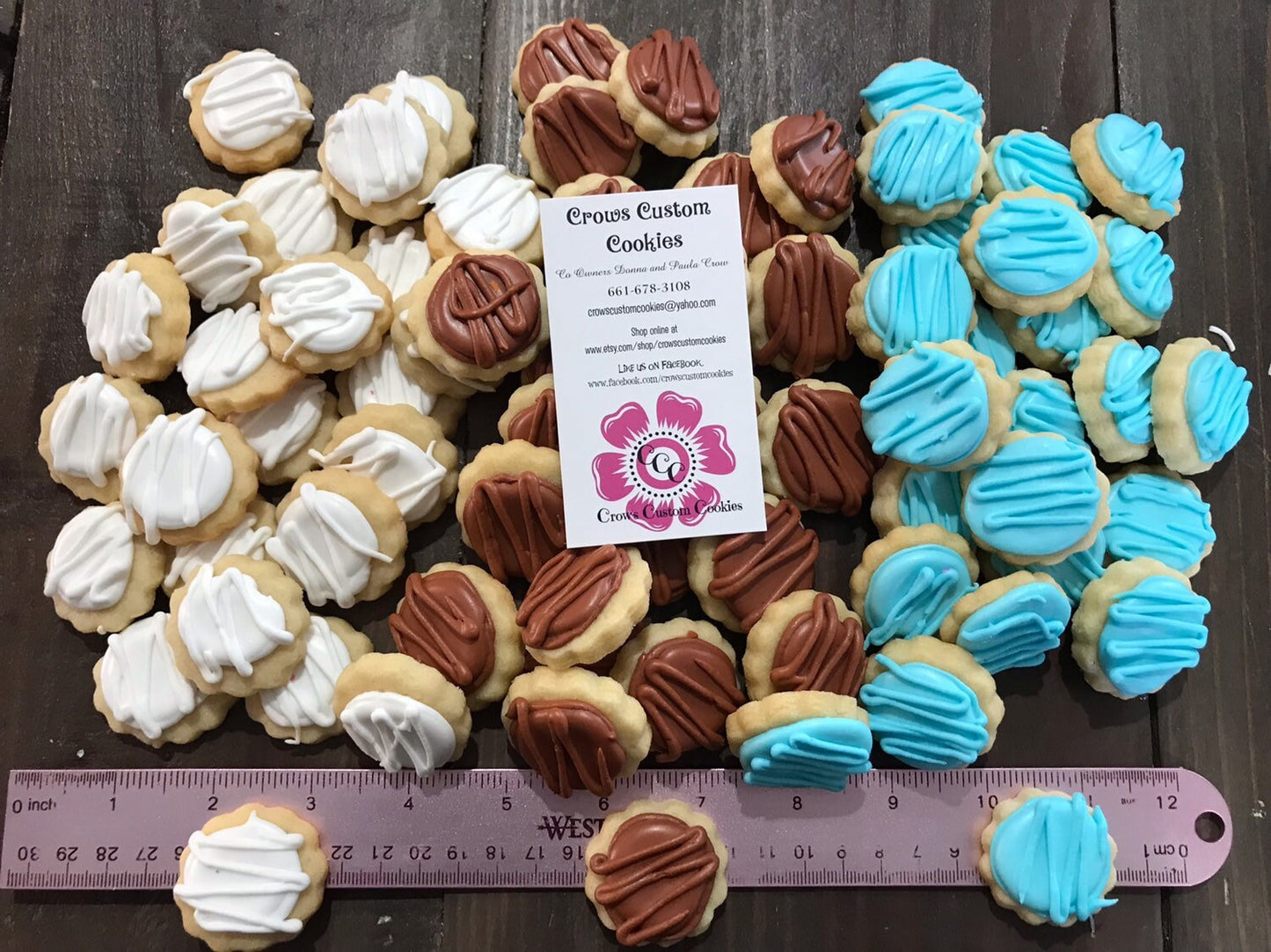 1 Dozen Bite Size Sugar Cookies Sample Cookies