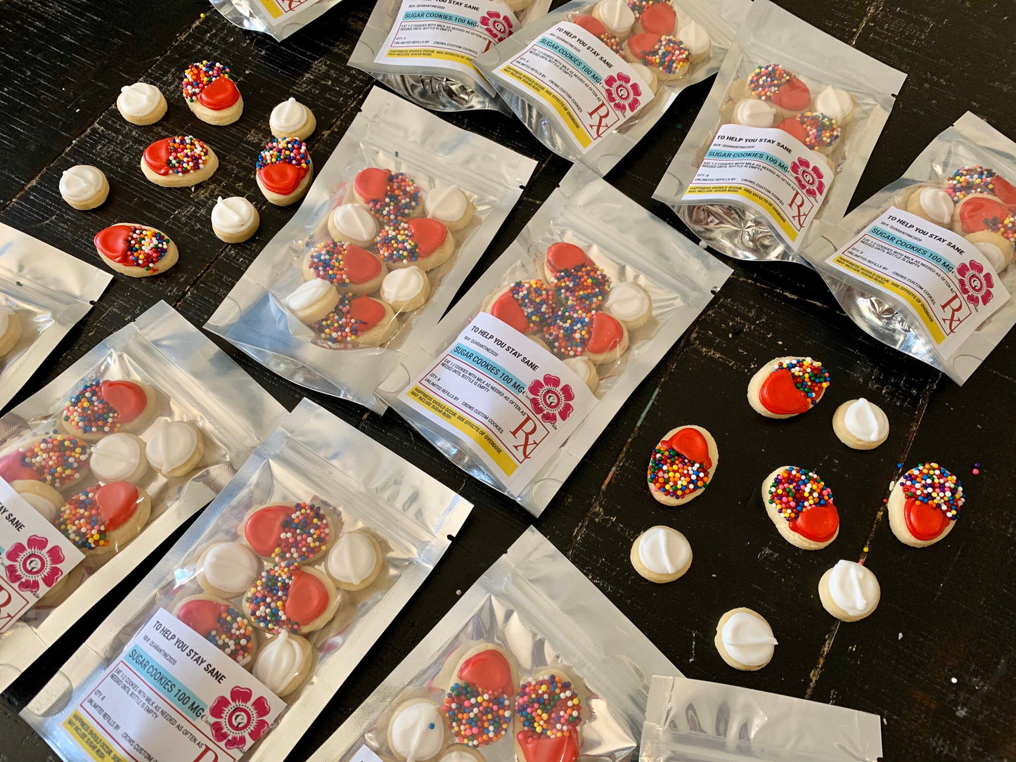 Thank you DOCTOR/NURSE cookies pill packs 12 packs total