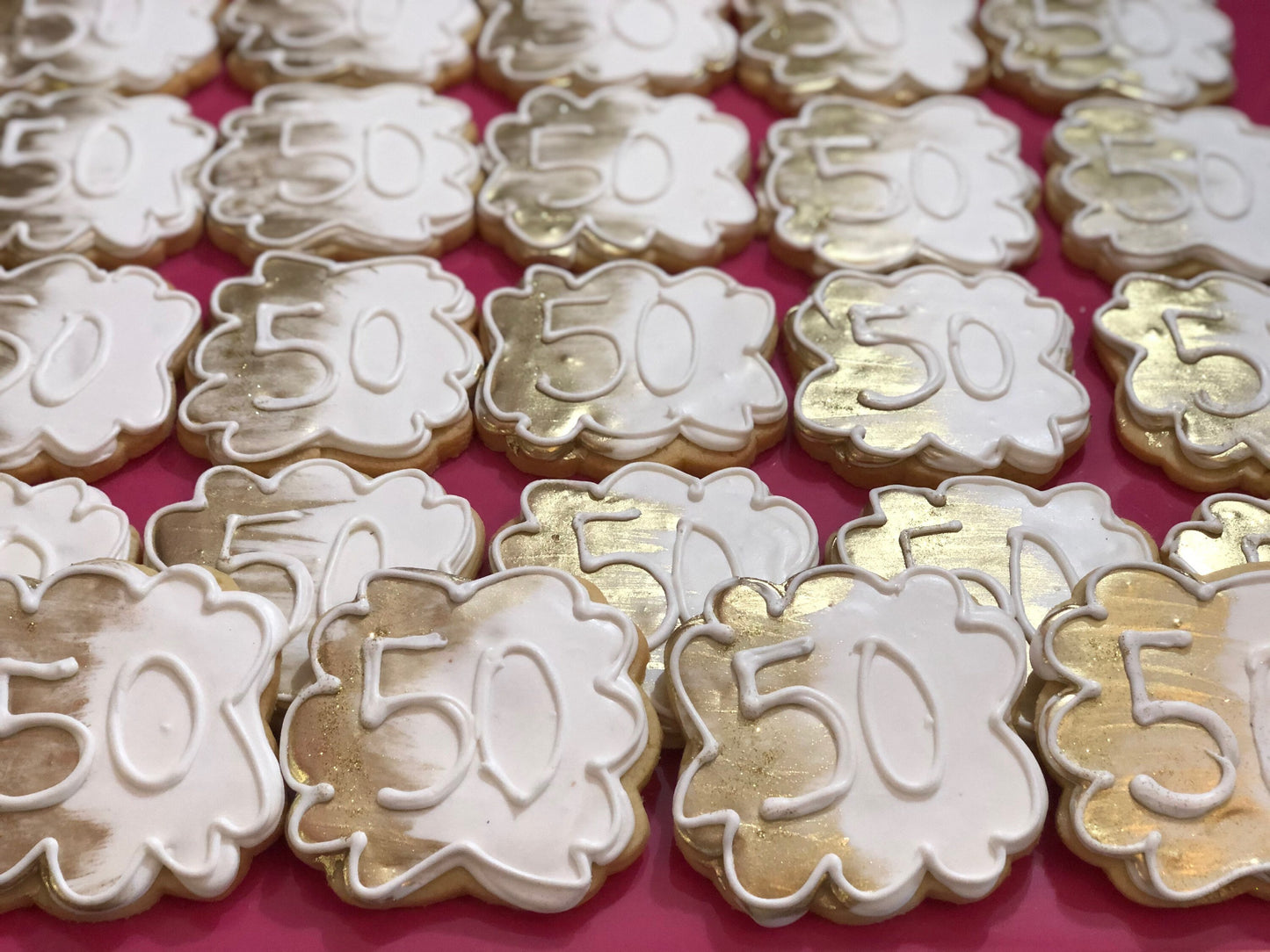 50th Birthday or Anniversary party favors- 50 and fabulous favors ~ 1 dozen