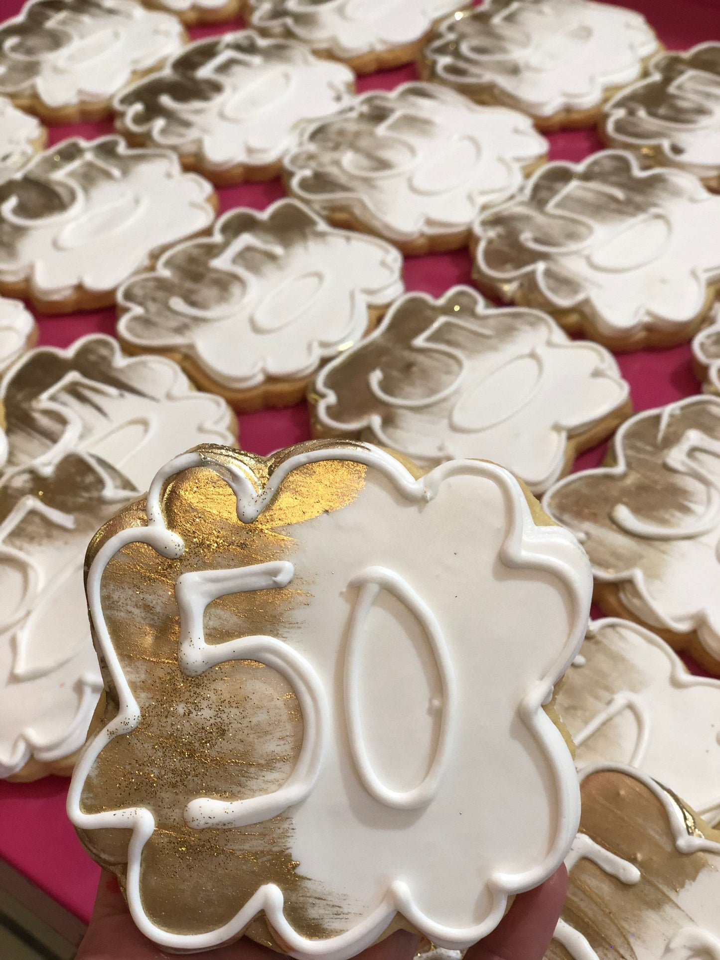 50th Birthday or Anniversary party favors- 50 and fabulous favors ~ 1 dozen