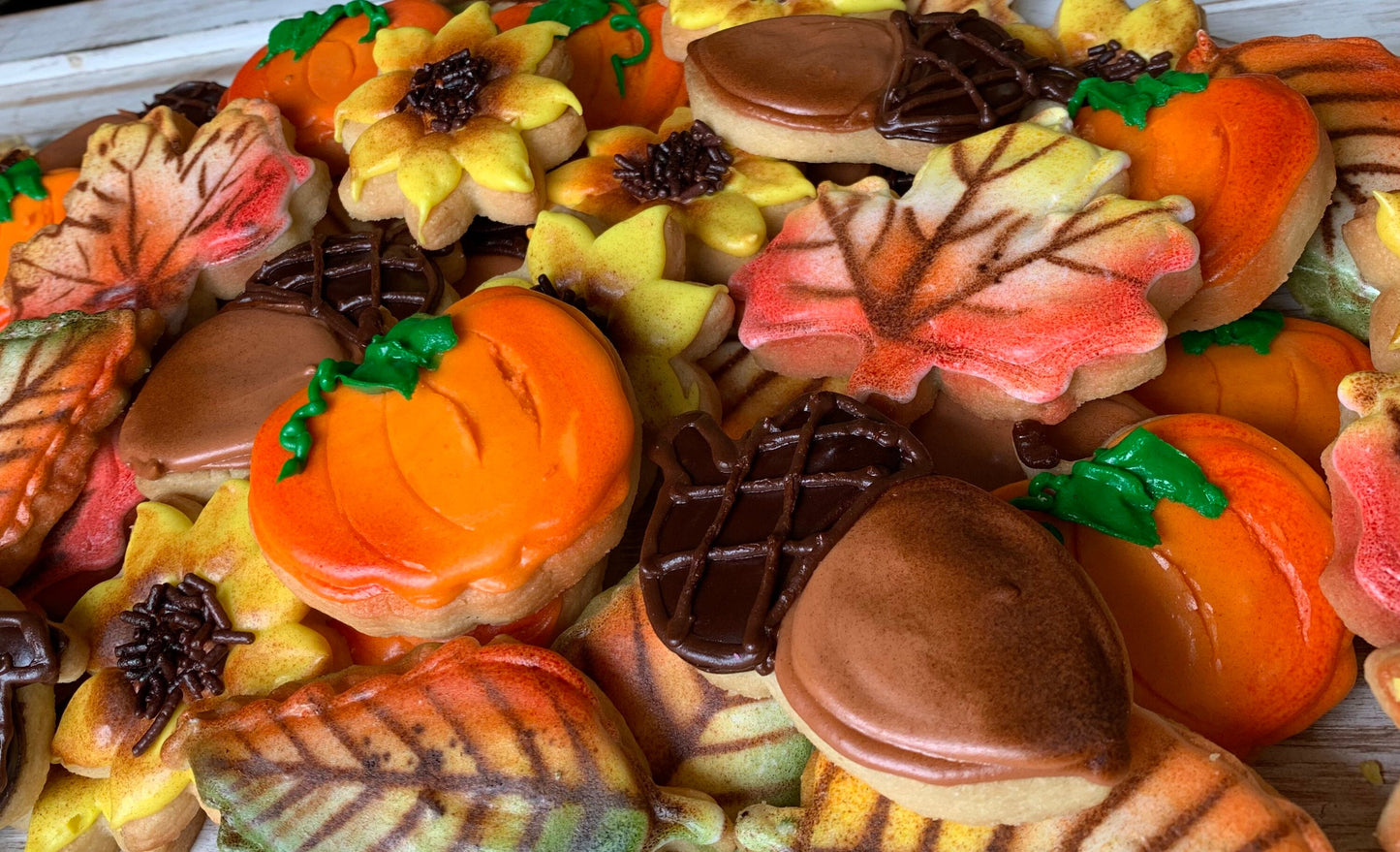 Fall/Thanksgiving Sugar Cookies