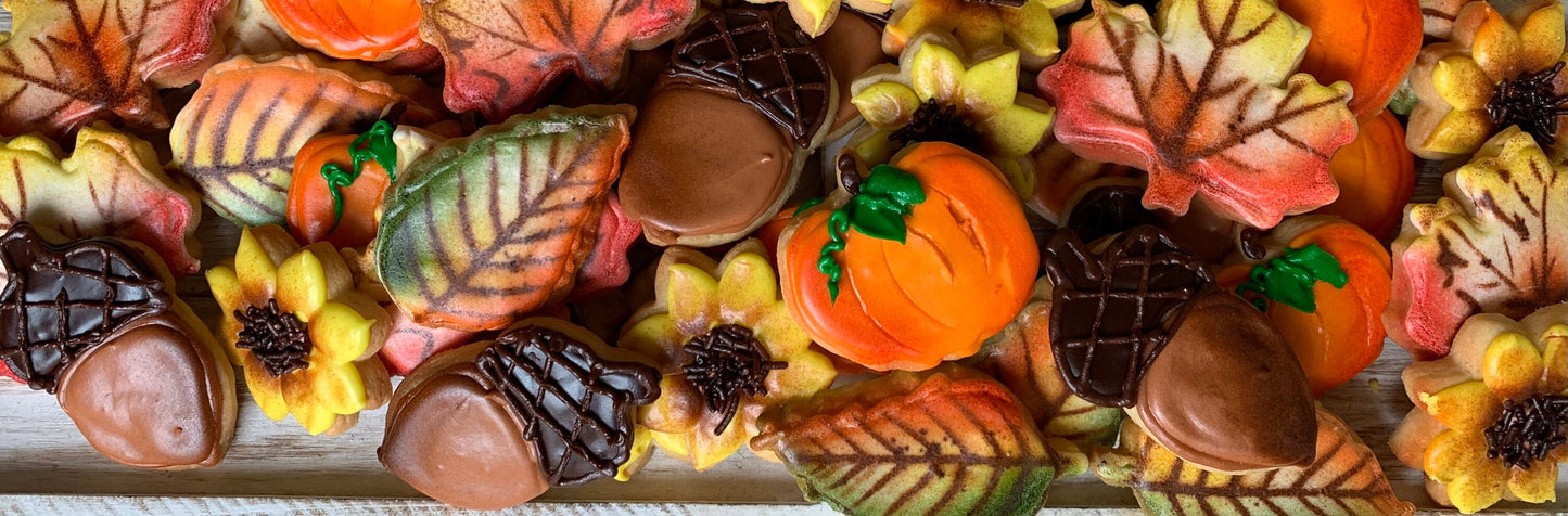 Fall/Thanksgiving Sugar Cookies