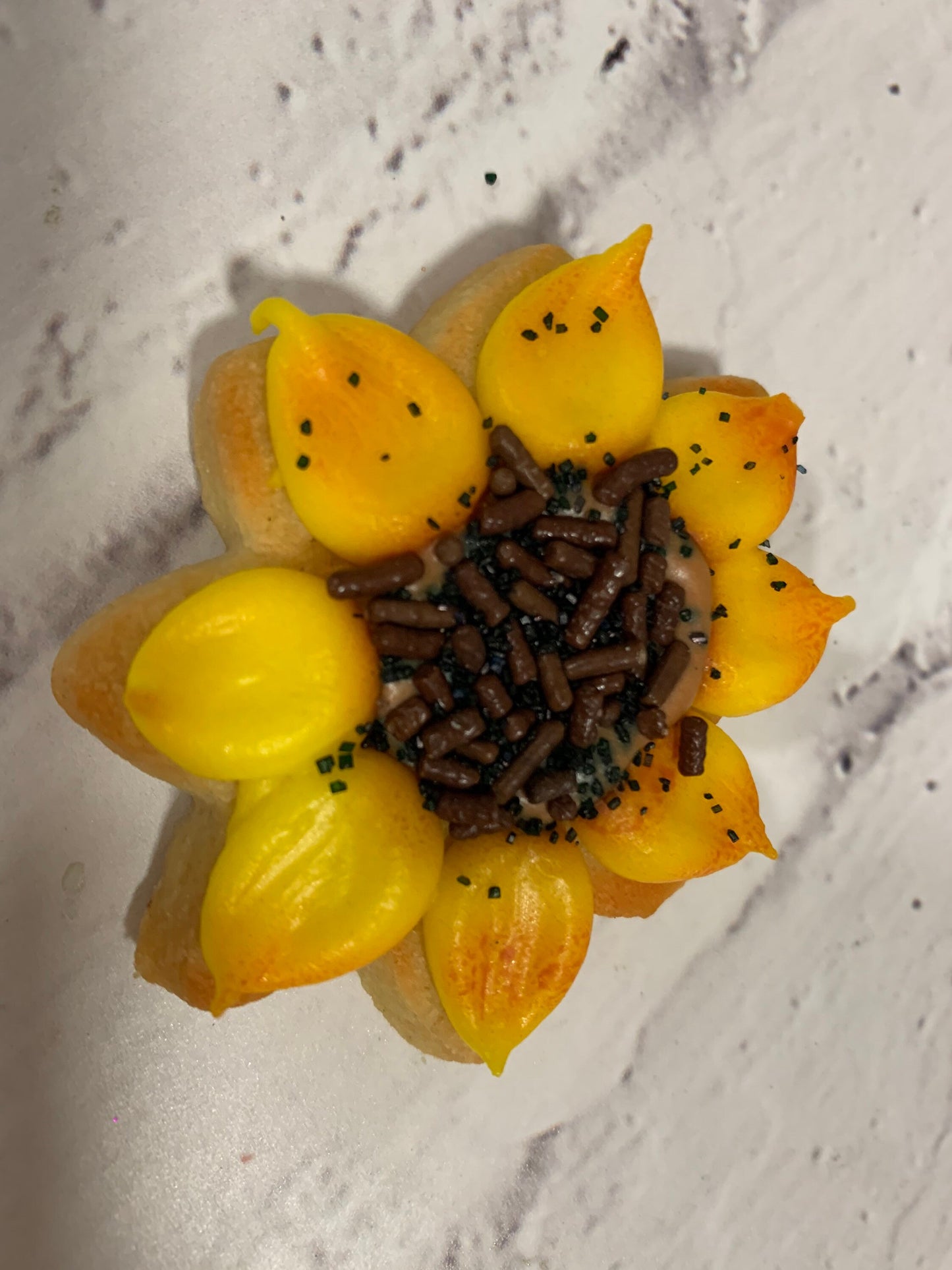 Sunflower Sugar Cookies