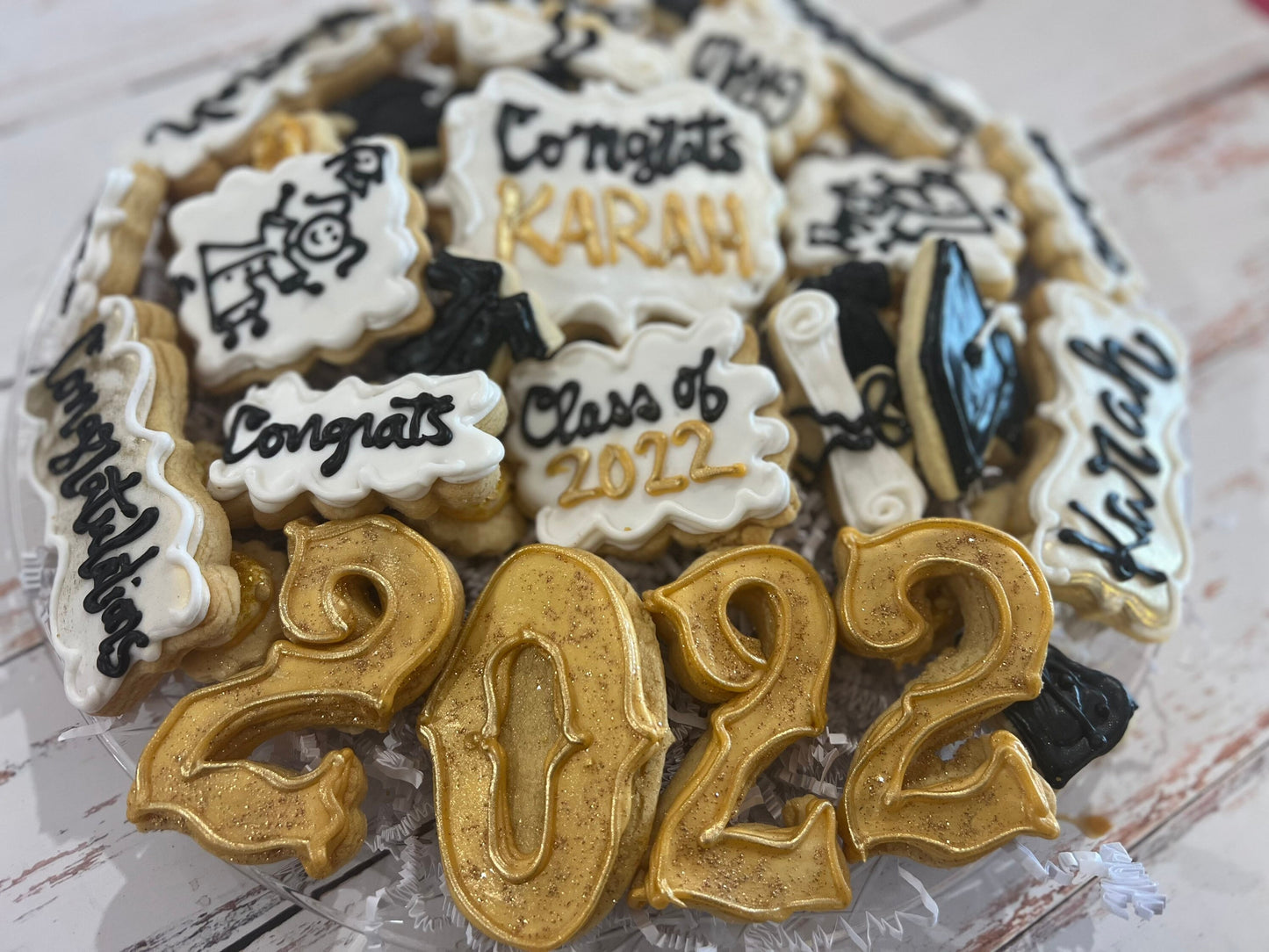 Graduation 2023 Sugar Cookies - Grad Party Treats