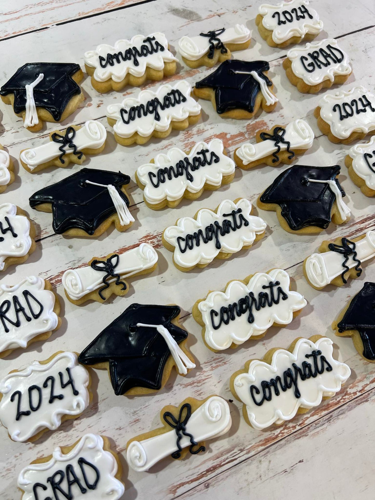 Graduation Sugar Cookies - Grad Party Favors - Grad Party Sweets