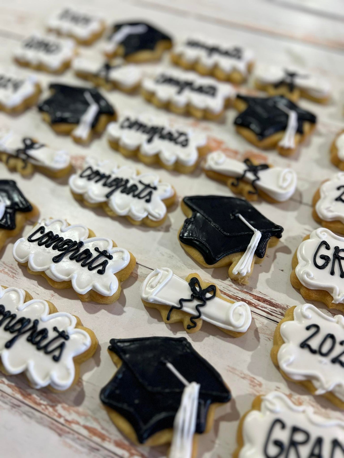 Graduation Sugar Cookies - Grad Party Favors - Grad Party Sweets