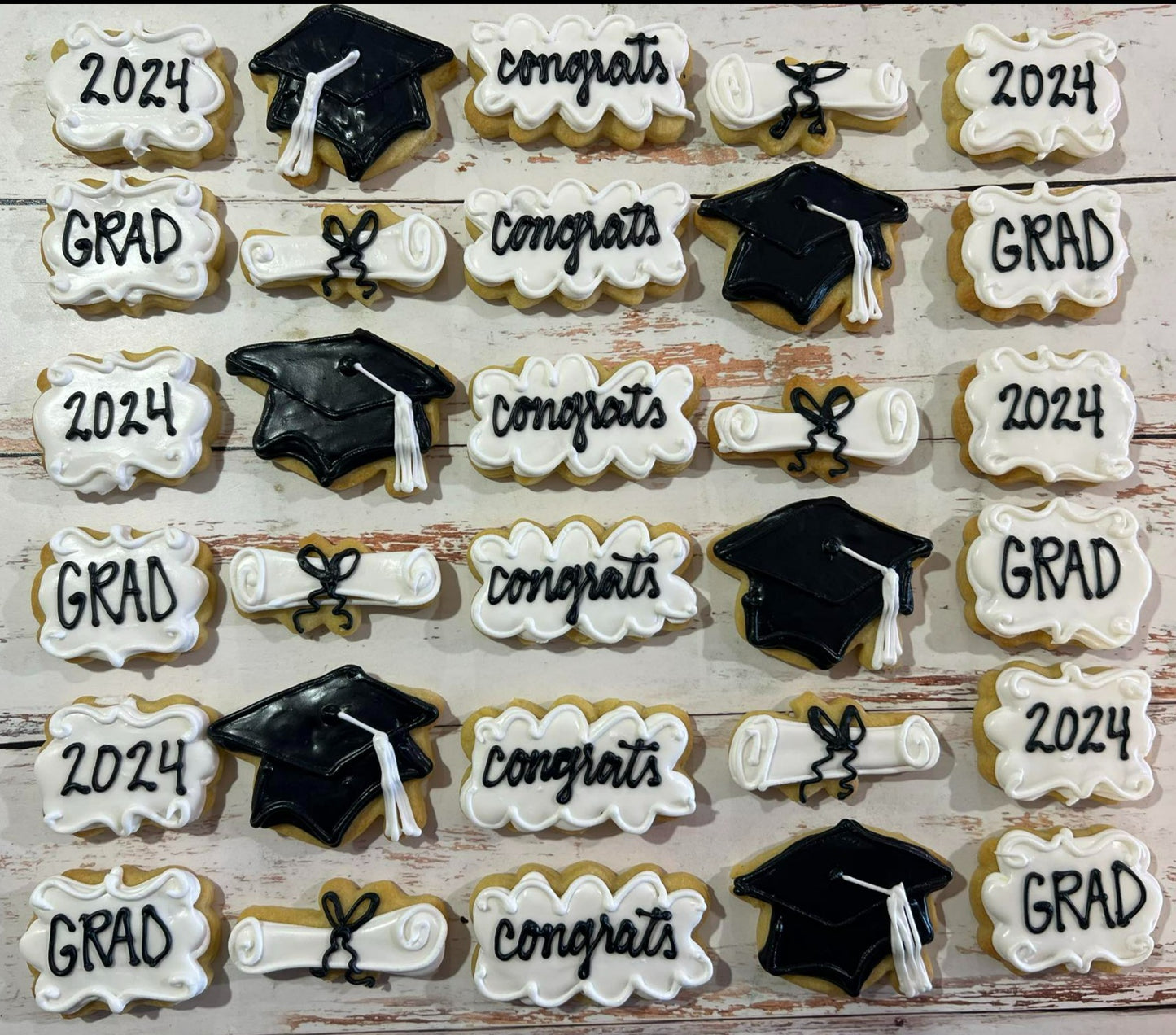 Graduation Sugar Cookies - Grad Party Favors - Grad Party Sweets