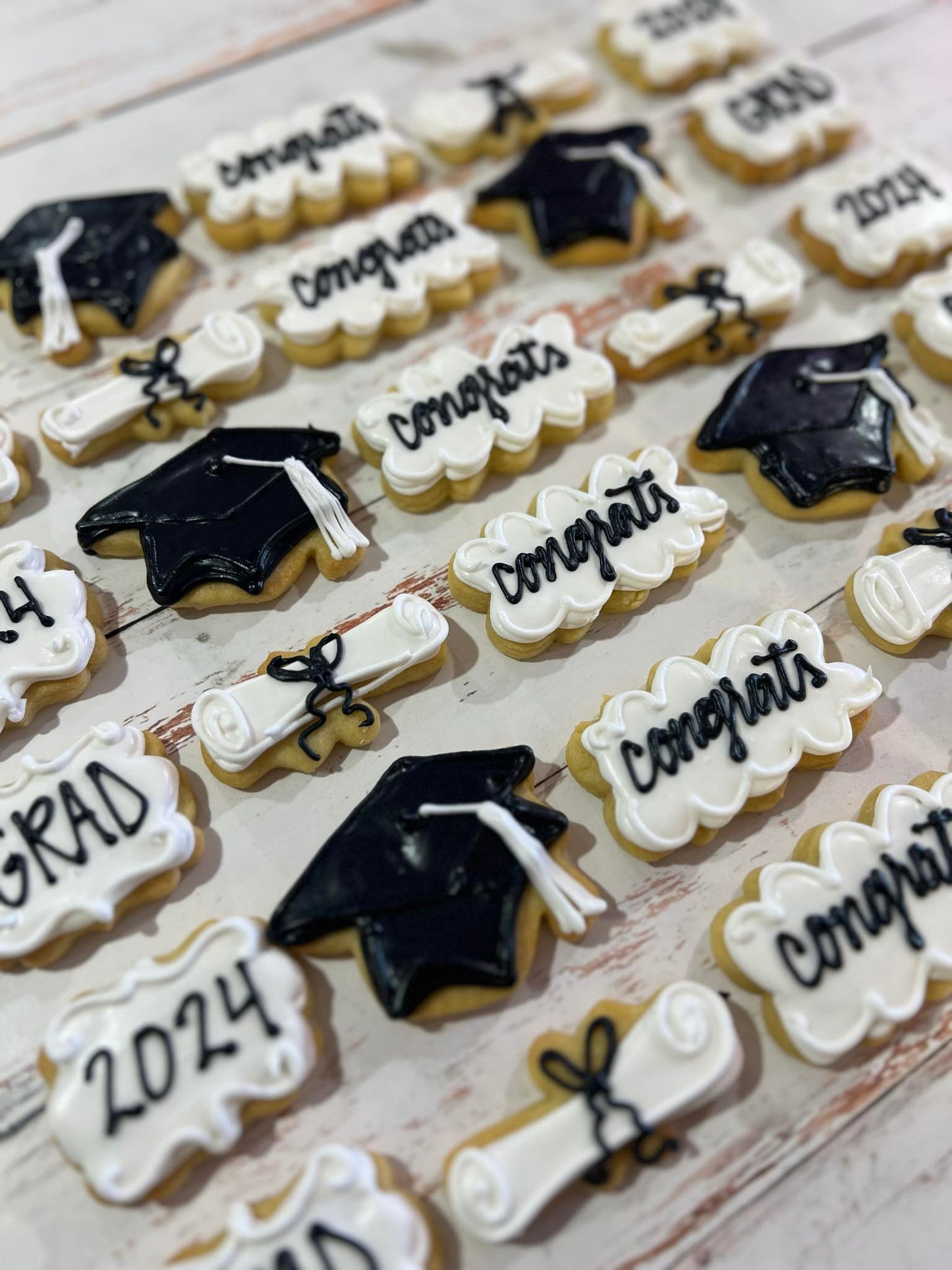 Graduation Sugar Cookies - Grad Party Favors - Grad Party Sweets