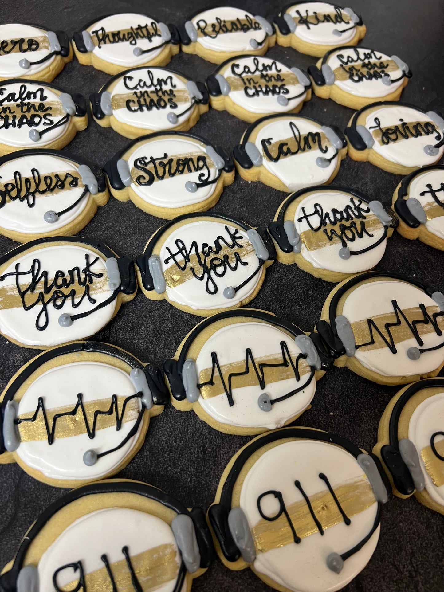 911 Dispatcher Sugar Cookies Telecommunitcations Week