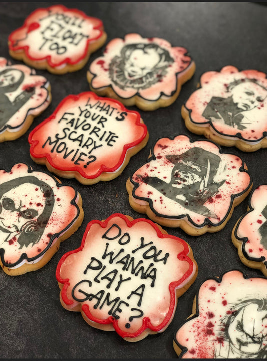 Scary movie cookies