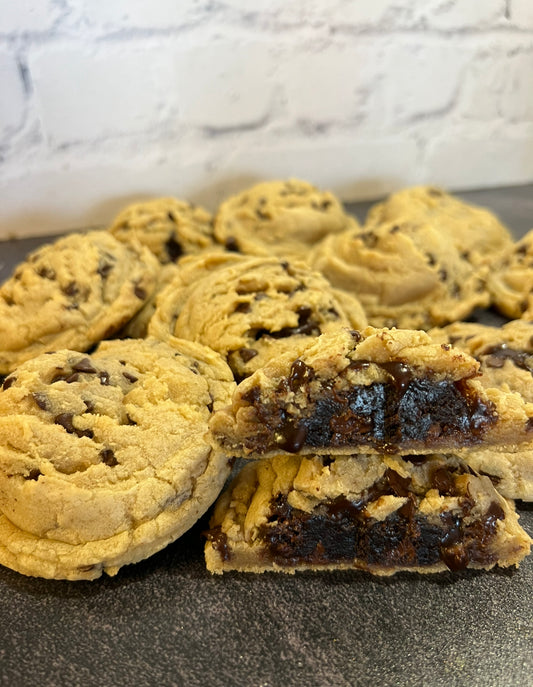 Stuffed chocolate chip cookies