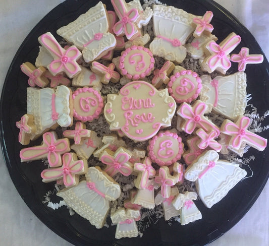 Baptism/Christening Cookies for tray