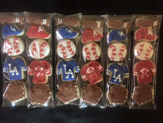 Personalized Baseball or Softball Sugar Cookie Sleeves