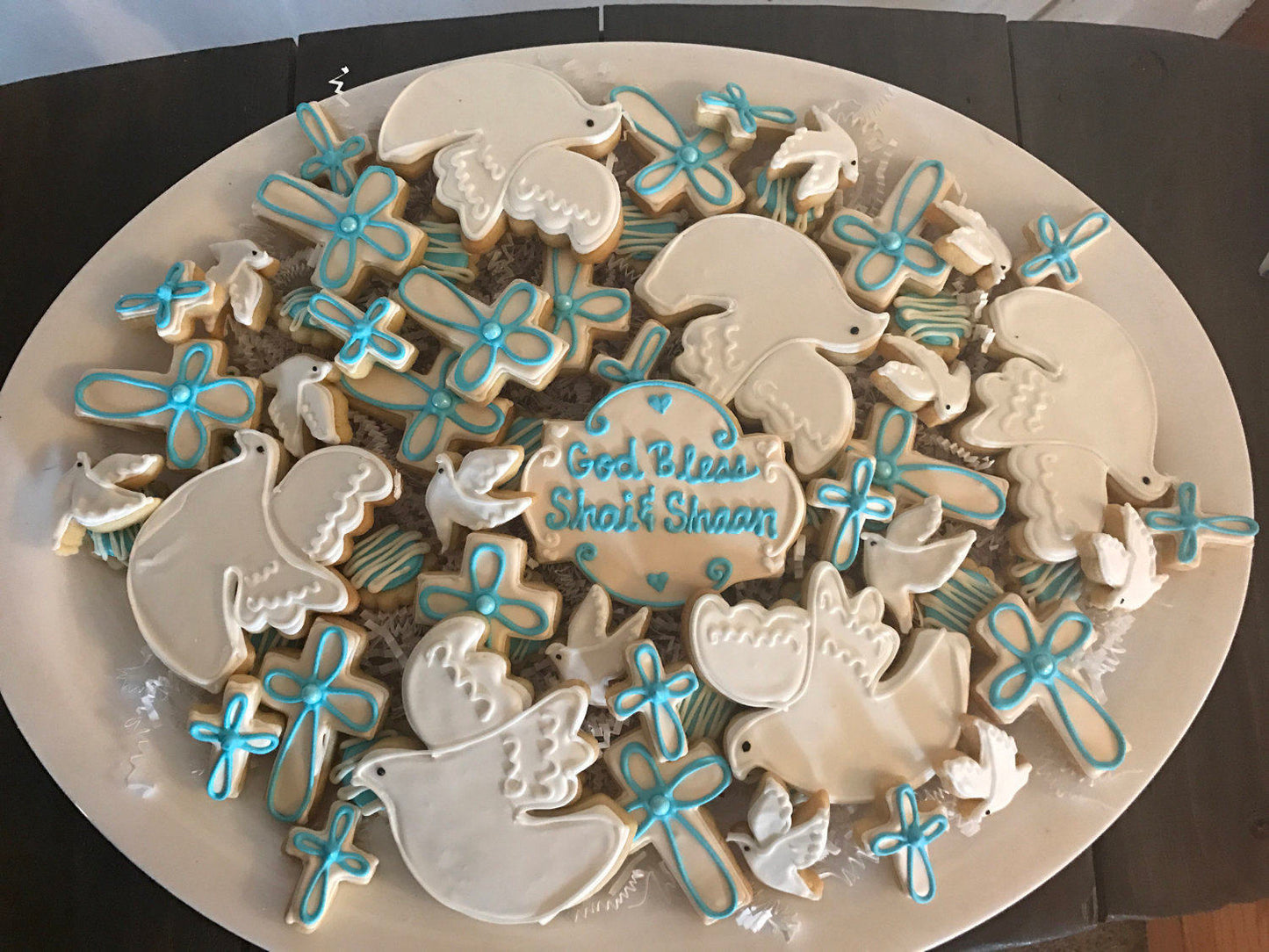 Baptism/Christening Cookies for tray