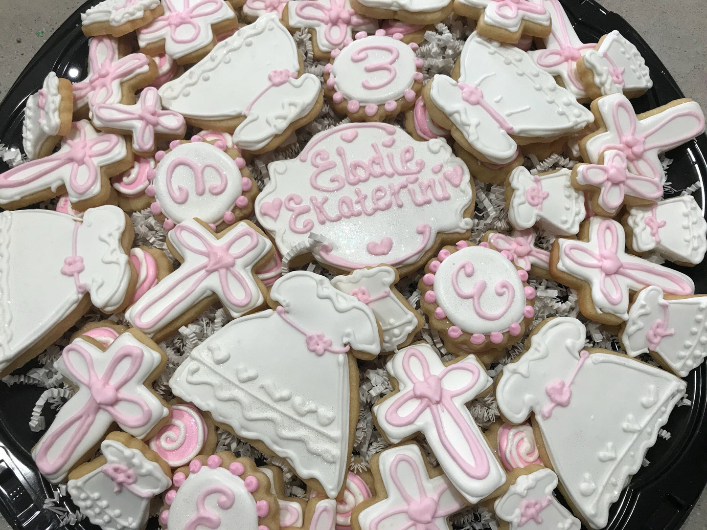 Baptism/Christening Cookies for tray