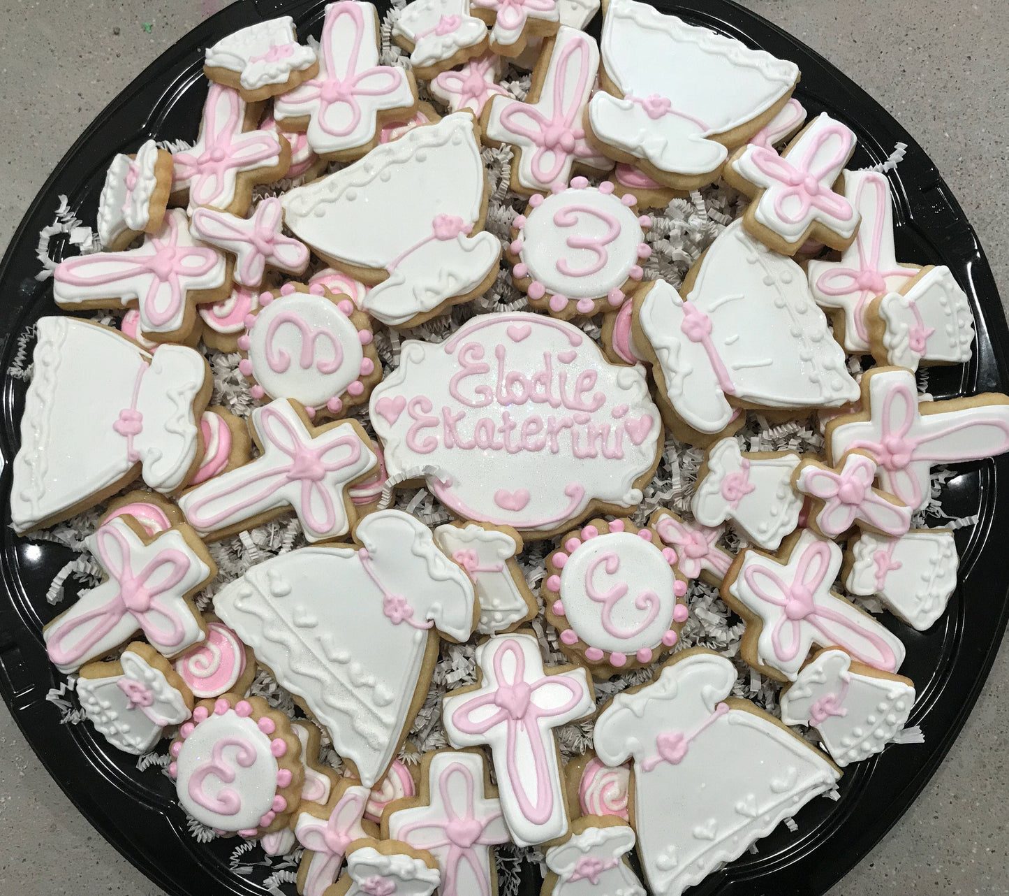 Baptism/Christening Cookies for tray