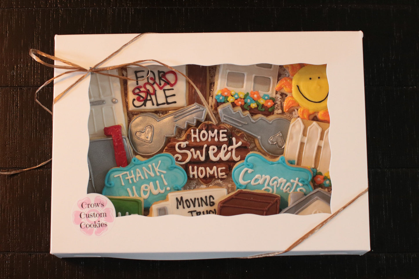 House warming/New Home/realtor cookie gift box