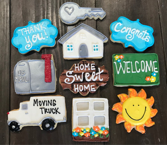 House warming/New Home/realtor cookie gift box