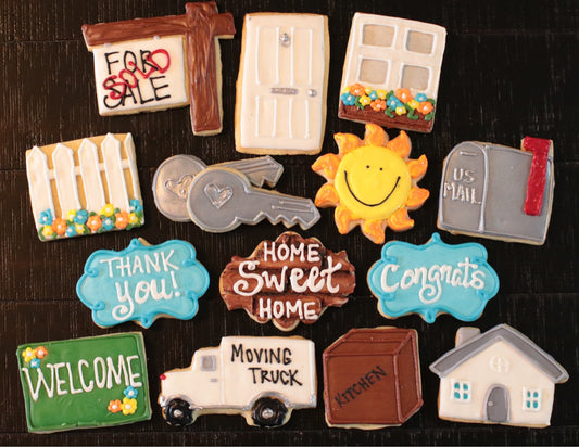 House warming/New Home/realtor cookie gift box