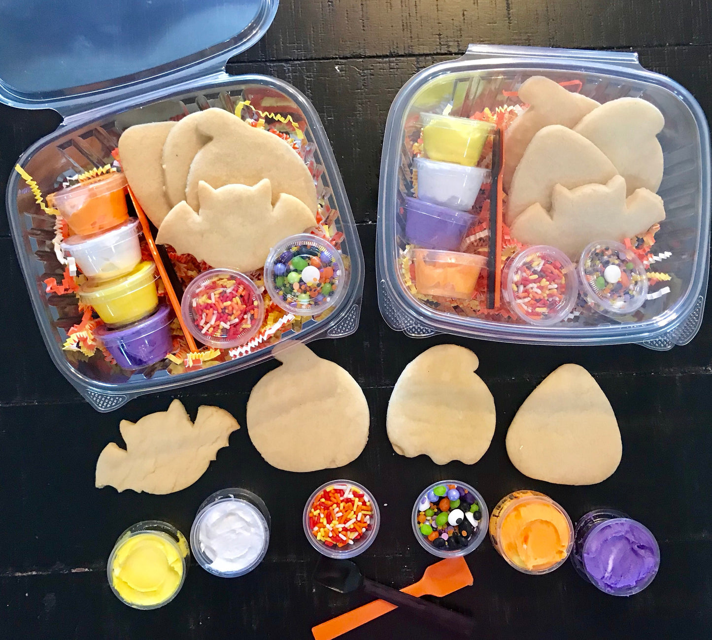 Undecorated Halloween Sugar Cookie Kits  x 2