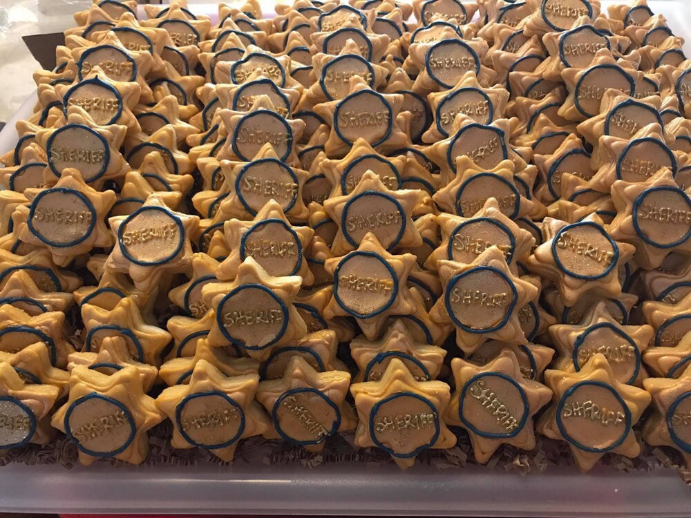 CHP/Police/Sheriff Badge Sugar Cookies