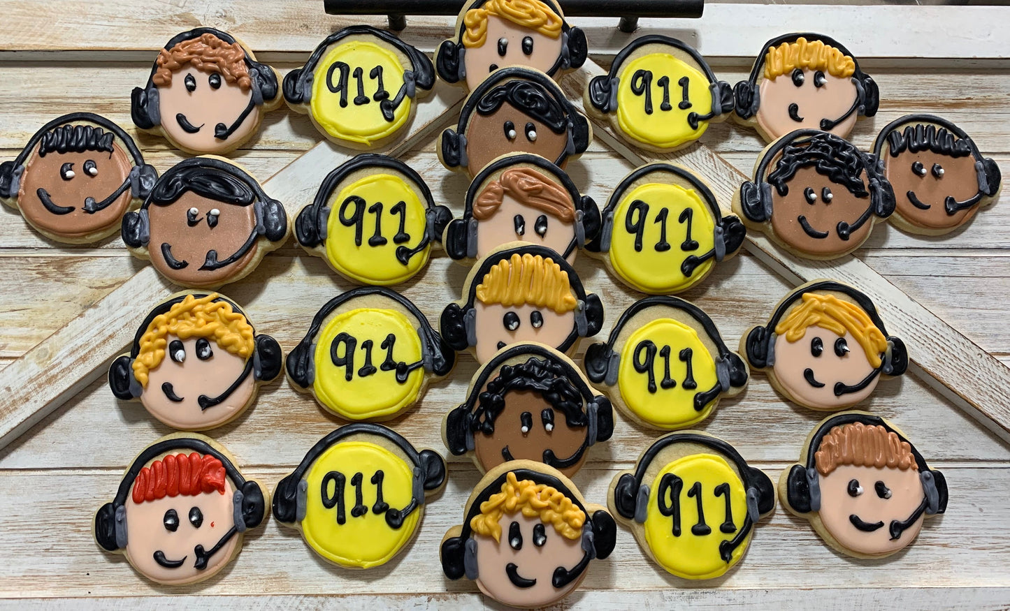 911 Dispatcher Sugar Cookies Telecommunitcations Week