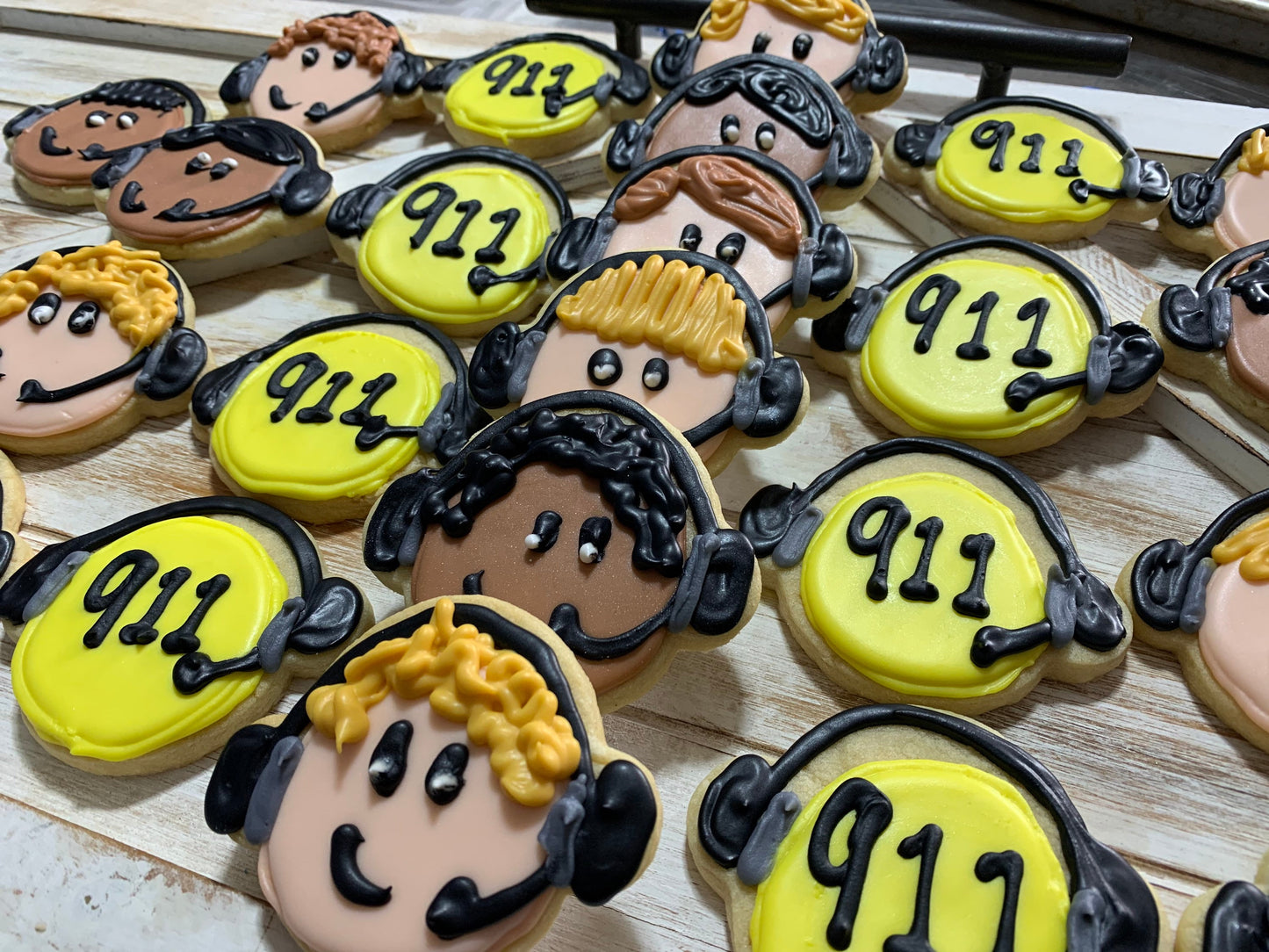 911 Dispatcher Sugar Cookies Telecommunitcations Week