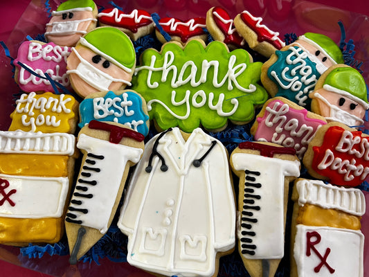 Thank you DOCTOR Sugar Cookies LARGE