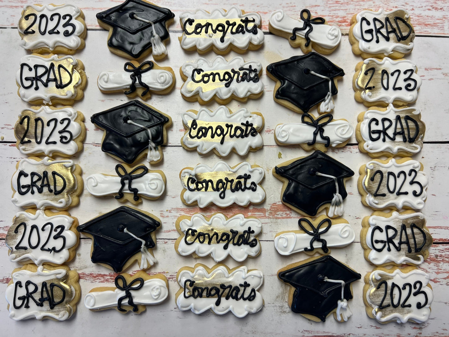 Graduation Sugar Cookies - Grad Party Favors - Grad Party Sweets