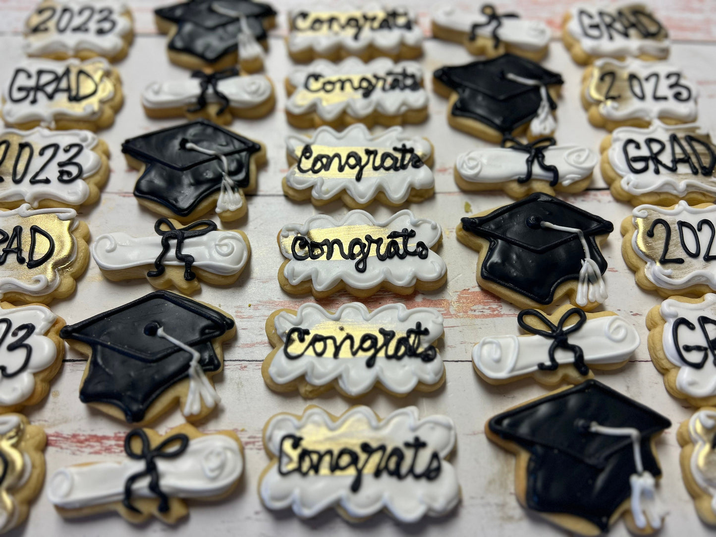 Graduation Sugar Cookies - Grad Party Favors - Grad Party Sweets