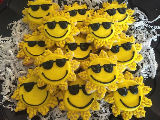 You are my sunshine cookie party favors